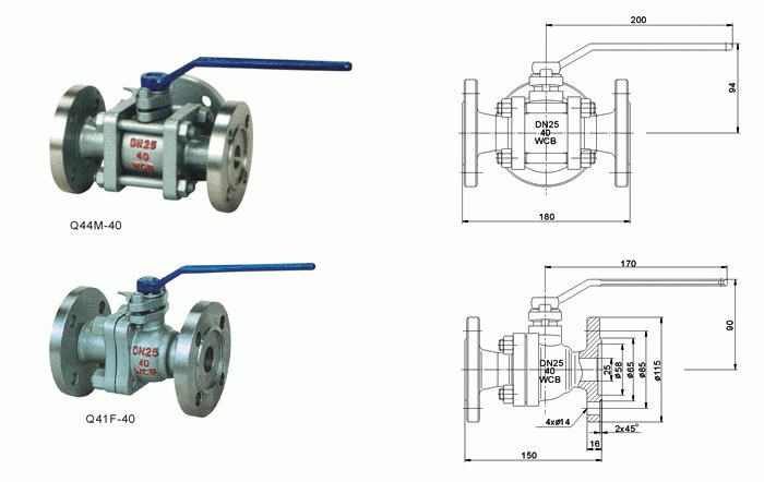 焦(jiao)爐專用球(qiú)閥Q44M