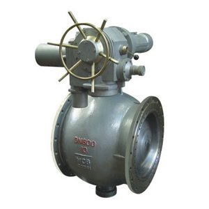 上(shàng)裝式電動偏(pian)心球閥