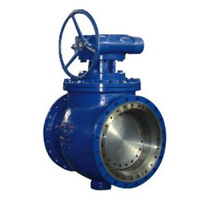 蝸輪上(shang)裝式偏(pian)心球閥(fá)