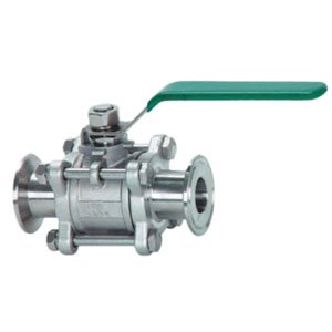 三片式卡箍(gū)球閥Q81F